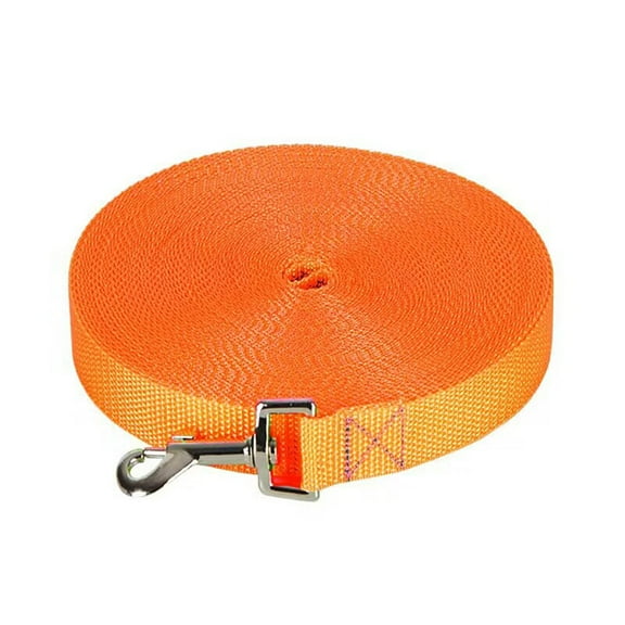 Dog Training Leash-Durable and Adjustable Pet Leash for Obedience Training, Walking, and Control Ideal for Dogs of All Sizes and Breed orange4.5m