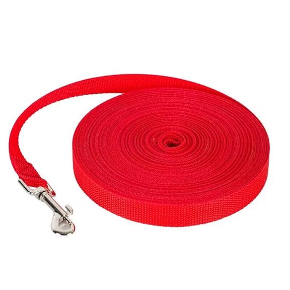 Dog Training Leash-Durable and Adjustable Pet Leash for Obedience Training, Walking, and Control Ideal for Dogs of All Sizes and Breed red5m