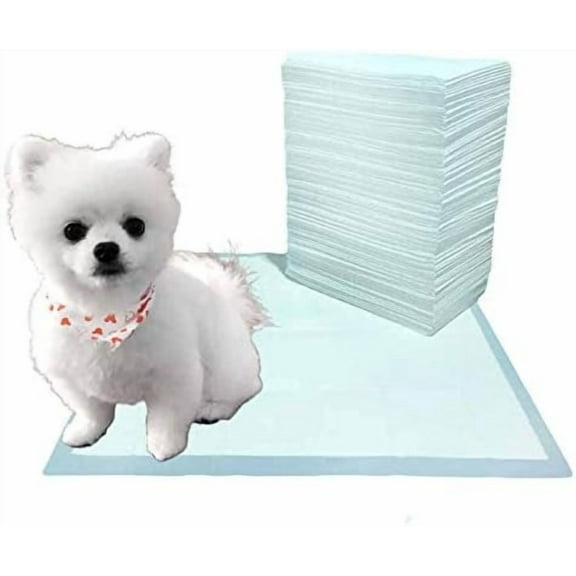 UNIWARE Dog Training Pads, Large Absorbent Puppy Pee Pads 23.6” x 23.6”, 100-Pack