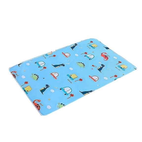 Dog Training Pads, Leak-Proof Puppy Mat, Absorbent Disposable Quick-Dry 5-Layer Floor Protector, Odor Control Housebreaking Mat for Crate Use(19.7"*27.6",Blue)