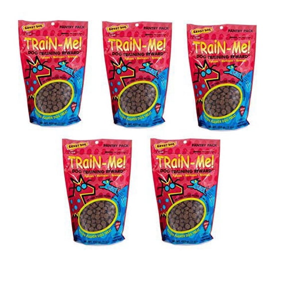Dog Training Treats Bacon Flavor 16 Oz Packs Teaching Reward Bulk Available (Five Packs)