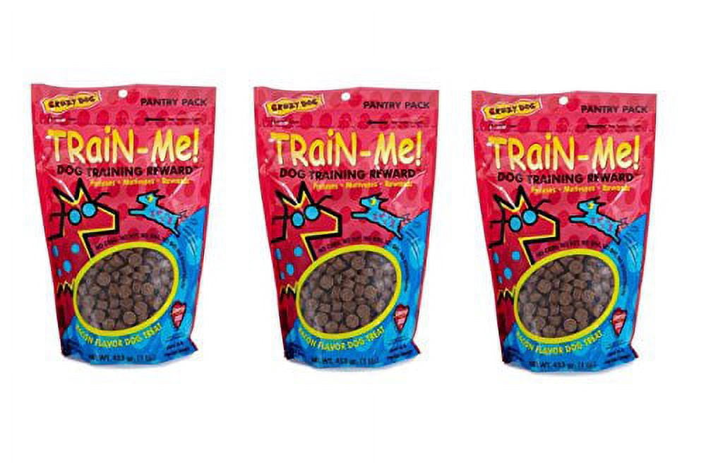 Dog Training Treats Bacon Flavor 16 Oz Packs Teaching Reward Bulk Available (Three Packs)