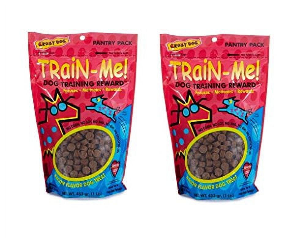 Dog Training Treats Bacon Flavor 16 Oz Packs Teaching Reward Bulk Available (Two Packs)
