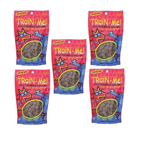 Dog Training Treats Bacon Flavor Treat Pack Teaching Reward Bulk Available Too (Five Packs)