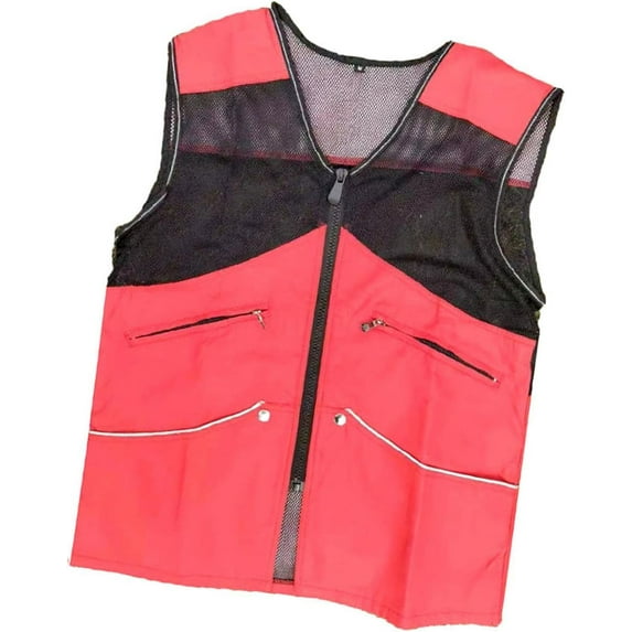 Dog Training Vest for Handlers Durable with Pockets Coat Dog Handler Trainer Vest Pet Trainers Jacket for Agility Dogs Outdoor Travel, Black, XXL