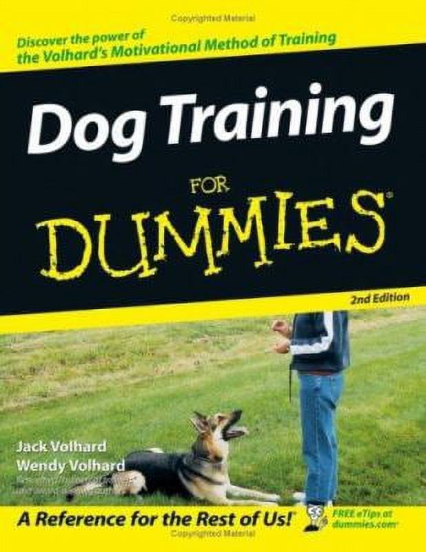 Dog Training for Dummies (Paperback) by Jack Volhard, Wendy Volhard