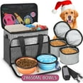 Dog Travel Bag, Airline Approved Dog Bags for Traveling with MultiFunction Pockets, Weekend Pet