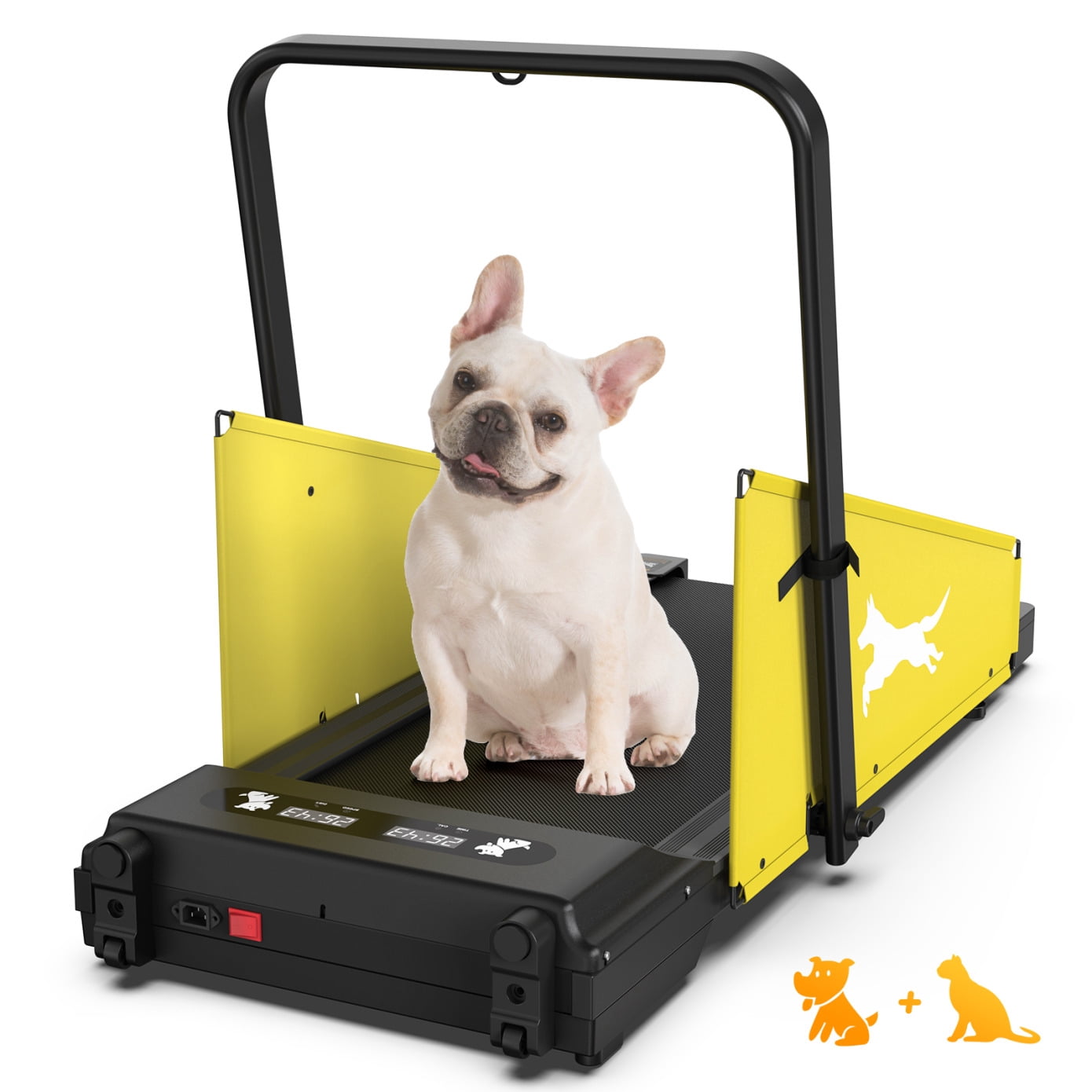 Pacer Machine Dog Treadmill for Small Medium Dogs, 2-in-1 Pet Dog Running Machine ...