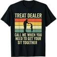 thumbnail image 1 of Dog Treat Dealer Funny Retro Dog Owner Dog Treats Dog Lover T-Shirt mens t shirt，black，women，funny，misfits，men，journey, 1 of 4