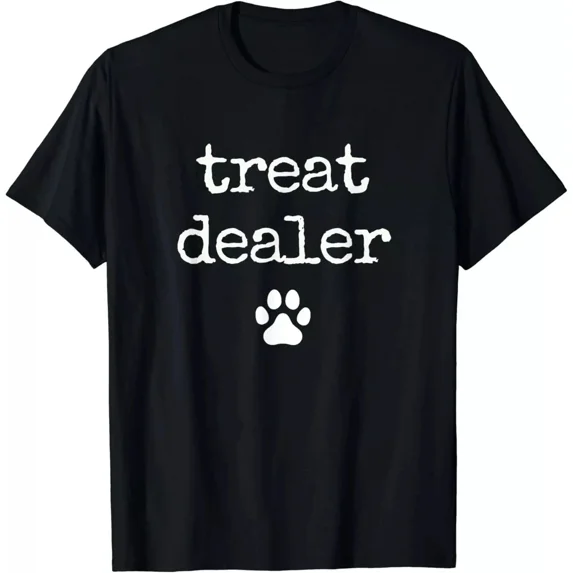 Dog Treat Dealer T-Shirt | Funny Dog Lover Gift for Pet Owners & Trainers