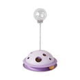 thumbnail image 1 of Dog Treat Dispensing Ball,Adjustable Rolling Puzzle Toys for IQ Training,Interactive Snack Dispenser for Boredom Relief,For Small Medium Large Dogs，Purple, 1 of 6