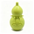 thumbnail image 1 of Dog Treat Dispensing Ball Toy, Double Spiky Slow Feeder, Interactive Teeth Cleaning Toy for Small Medium Dogs, Puzzle Chew Toy(4.92*2.36in,Yellow), 1 of 9