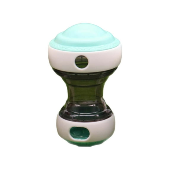 Dog Treat Dispensing Toy – Interactive Puzzle Slow Feeder Toy for Small & Medium Dogs,Mental Enrichment & Training Game(3"×6",Green)