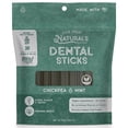 thumbnail image 1 of Dog Treat Naturals: Dental Sticks - Chickpea & Mint - 10oz (20ct), Dog Chew Treats, Freshen Breath, Fight Plaque & Tartar, Helps Clean Teeth, USA Made, 1 of 11