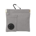 thumbnail image 1 of Dog Treat Pouch,Portable Dog Training Treat Bag | Leakproof Clip-On Design with Built-In Waste Bag Dispenser | Auto Closing Dog Walking Bag for Puppy Travel or Outdoor Use,Gray, 1 of 9