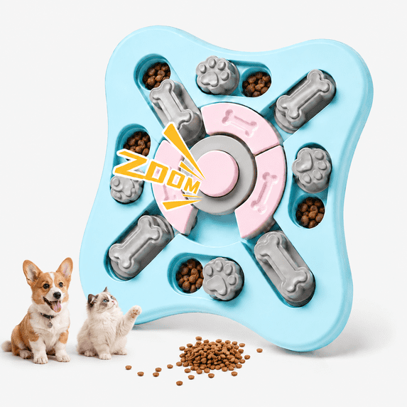 Dog Puzzle Toys,Dog Enrichment Toys for IQ Training & Mental,Interactive Dog Treat Toys with Squeak Design,Ideal Gifts for Dogs