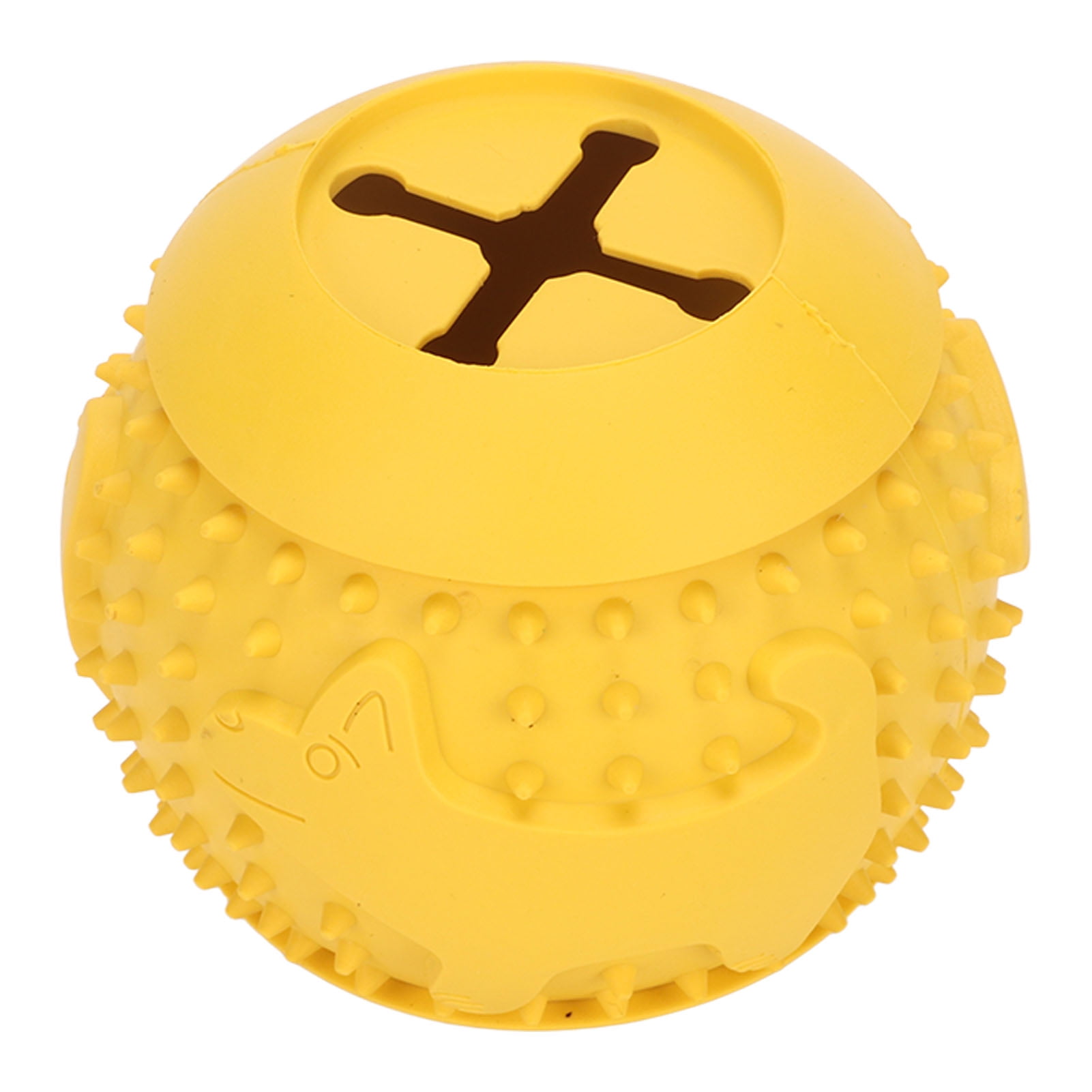 Dog Treat Toy Ball IQ Training Teeth Cleaning Rubber Dog Leakage Food