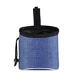 thumbnail image 1 of Dog Treat Training Pouch Pet Kibble Treat Snack Bag Portable Puppy Bait Reward Pouch Pet Training Waist Bag Dog Treat Carrier Holder Food Storage Container Pocket(5.7"×7.9",Blue), 1 of 2