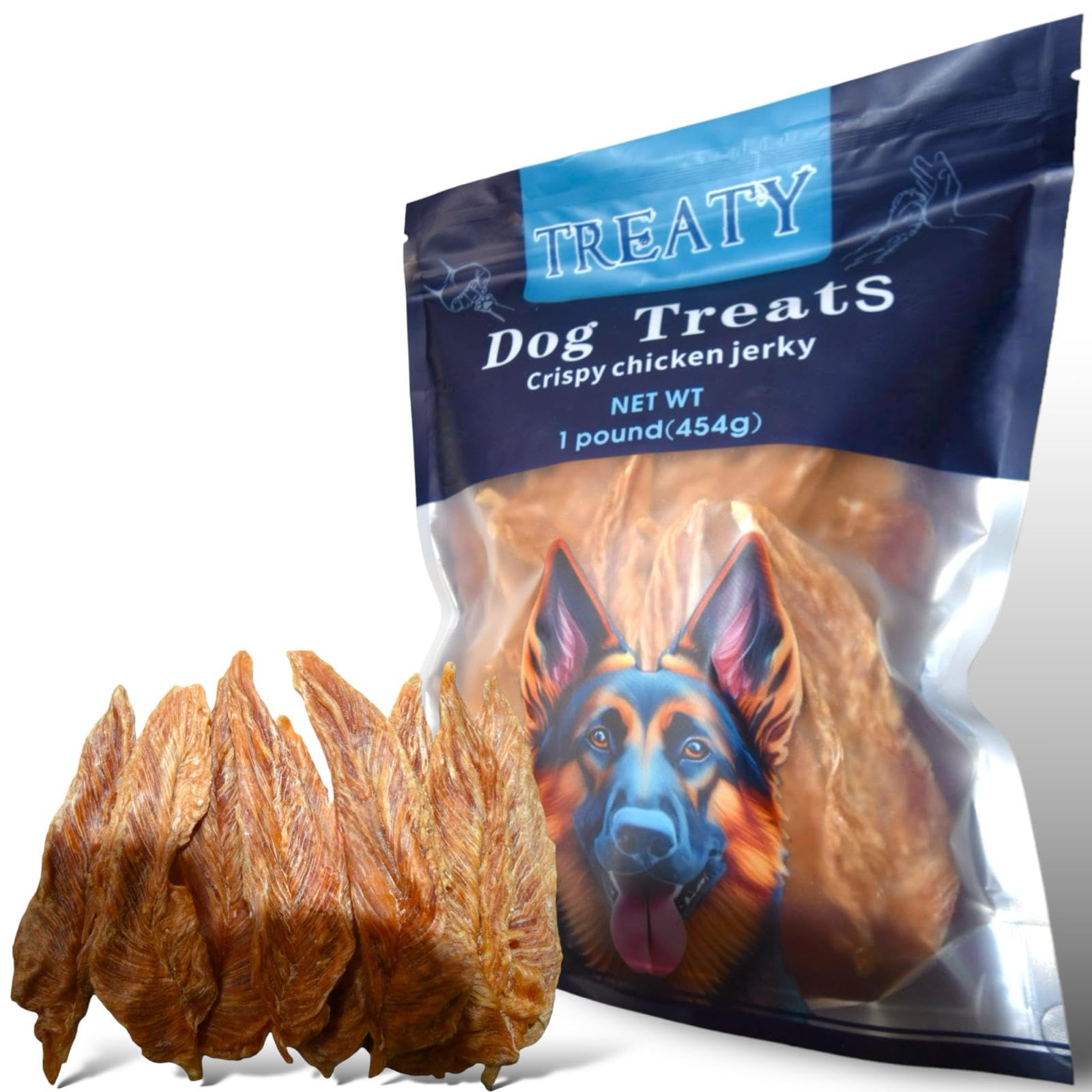 Dog Treats Crispy Chicken STF9 Jerky Pet Snack Healthy Natural High