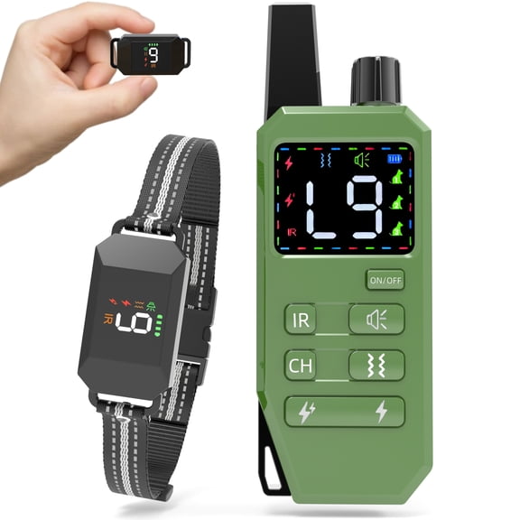 Shock Collar for Dogs - Dog Training Collar with Remote 4 Correction Modes Rechargeable for Small Medium Large Dogs