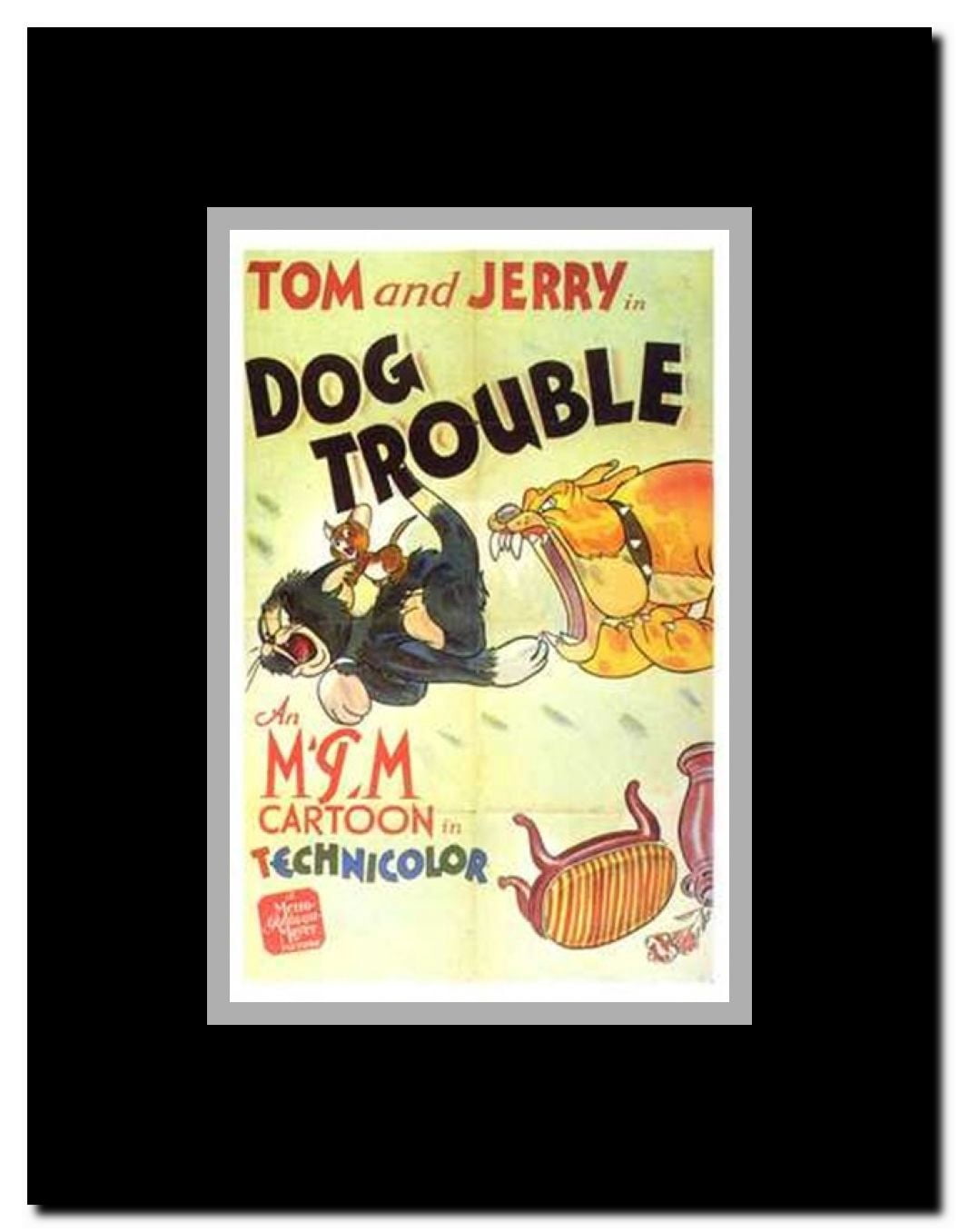 Dog Trouble Framed Movie Poster