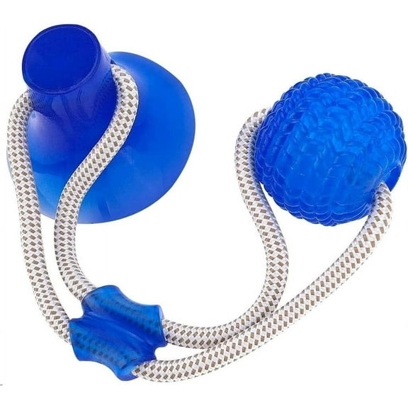Dog Tug Chewing Toy, Pet Agility Training Tool, Made From Safe And Durable Tpr Material, Equipped With Strong Suction Cup For Indoor And Outdoor Play, Perfect For Stimulating
