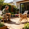 thumbnail image 1 of Dog Tug Of War Rope Toy With Squeaker Plush Chew Design for Aggressive Chewers Teeth Cleaning Interactive Play, 1 of 6