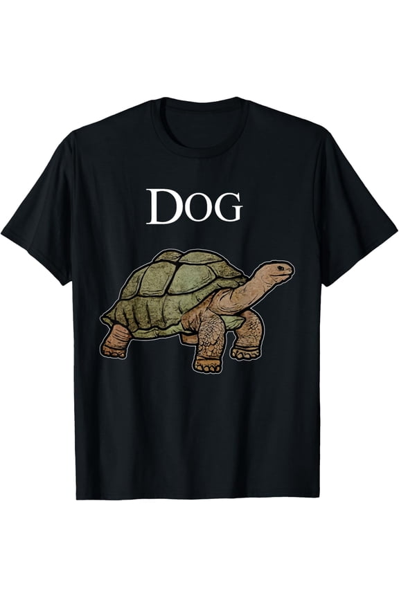 Dog Turtle Meme Funny Joke Dogs for Mens Women T-Shirt tee