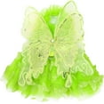 thumbnail image 1 of Dog Tutu Dress with Butterfly Wing Spring Lace Tulle Pet Wedding Outfit Breathable Cute Fairy Cat Apparel for Small/Medium Dogs, Weddings, Parties & Summer Photoshoots, 1 of 5