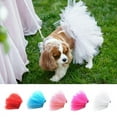 thumbnail image 1 of Dog Tutu Tulle Tutu for Dogs Small Large Medium Dog Dress Dog Ballerina Costume Skirt for Puppy Cats Bunny Pet Outfit Birthday Wedding Party Photo Prop Supplie, 1 of 4