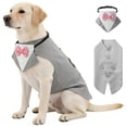 thumbnail image 1 of Dog Tuxedo with Bowtie,Halloween for Dogs for Small and Large,Dog Wedding Outfit for Party,1 Pack, 1 of 4