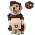 Dog UPS Costume, Puppy Porter Dog Costume, Pet Cosplay Clothes