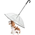 thumbnail image 1 of Dog Umbrella with Leash for Small Pets, Umbrella for Dogs Fits 20” Back Length Pets, 1 of 6