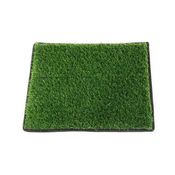 Dog Urine Pad Dog Grass Porch Potty Tray Artificial Grass Dog Potty Training Rug Faux Turf for Large Small Dog Training