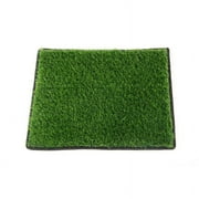 Dog Urine Pad Dog Grass Porch Potty Tray Artificial Grass Dog Potty Training Rug Faux Turf for Large Small Dog Training