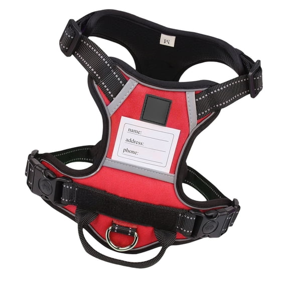 Dog Vest Adjustable Training Harness for Training Walking Nameplate Belt for Large Dogs Heavy Duty