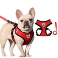 thumbnail image 1 of Dog Vest Strap - Lightweight Breathable Sports Mesh - Pet Adjustable Strap Padded Strap - M, 1 of 6