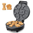 thumbnail image 1 of Waffle Maker for Kids - Make 2 Different Shaped Pancakes - Includes Bone and Claw - Electric Non Stick Waffle Iron Makes Fun Breakfast- Gift for Kids, 1 of 8