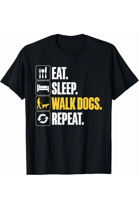 Dog Waking Design For Dog Walker Men Women Pet Walker Gift Unisex T-Shirt