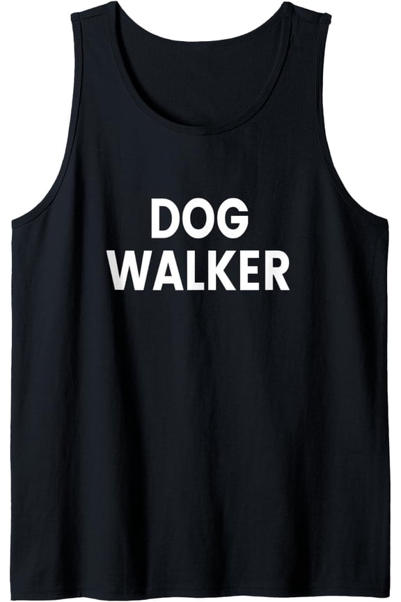 Dog Walker Dog Walker Tank Top Size S-3XL