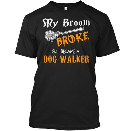Dog Walker Hanes Tagless Tee T-Shirt