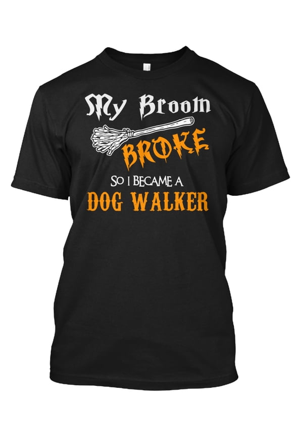 Dog Walker Hanes Tagless Tee T-Shirt