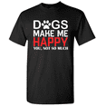 thumbnail image 1 of Dog Walking T-Shirt Dog Lover Tee Crazy Dog T-Shirt Dog Parent T-Shirt, 1 of 5