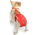 thumbnail image 1 of Dog Washable Cotton Sanitary Pantie with Adjustable Strap Suspender Physiological Pants Pet Underwear Diaper Jumpsuit, 1 of 9