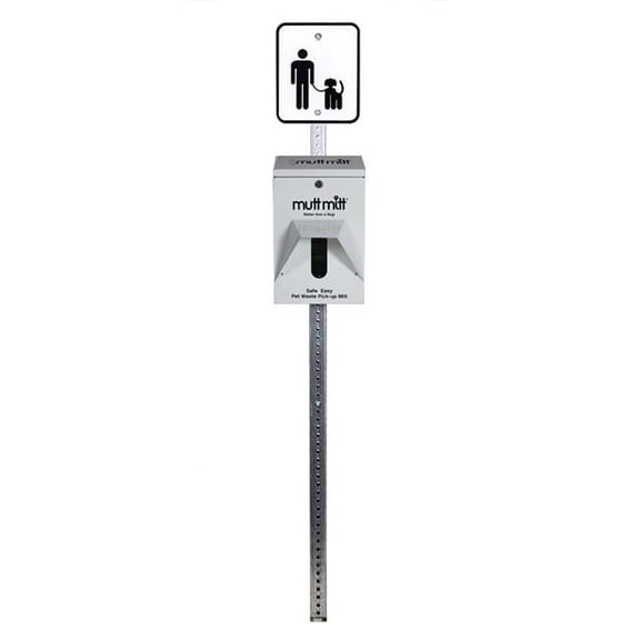 Dog Waste Dispenser Station 2-Ply, White