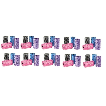 Dog Waste Fun Graffiti Print Rolls Poop Bag Cleanup Bulk Packs Choose Quantity (70 Rolls - 1400 Bags)