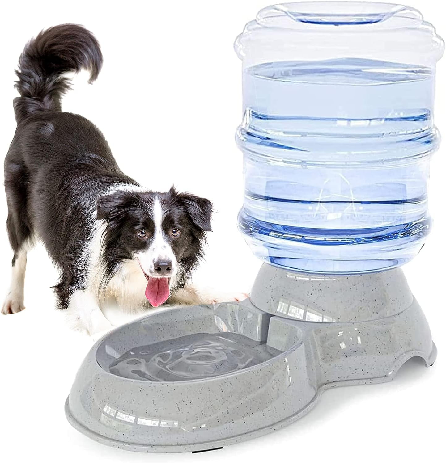 Dog Water Bowl Dispenser,3 Gallon/ 11L Pet Water Dispenser Station for