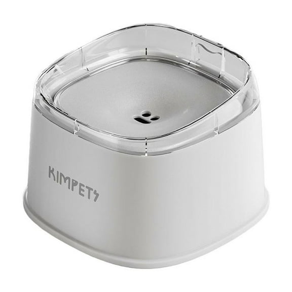 Dog Water Bowl No Spill 2L/67oz Slow Drinking Anti- Stainless Steel Dog Bowl with Floating Disk, No Spill Pet Water Dispenser for Messy Drinkers Proof Slow Feeder for Cats and Dogs