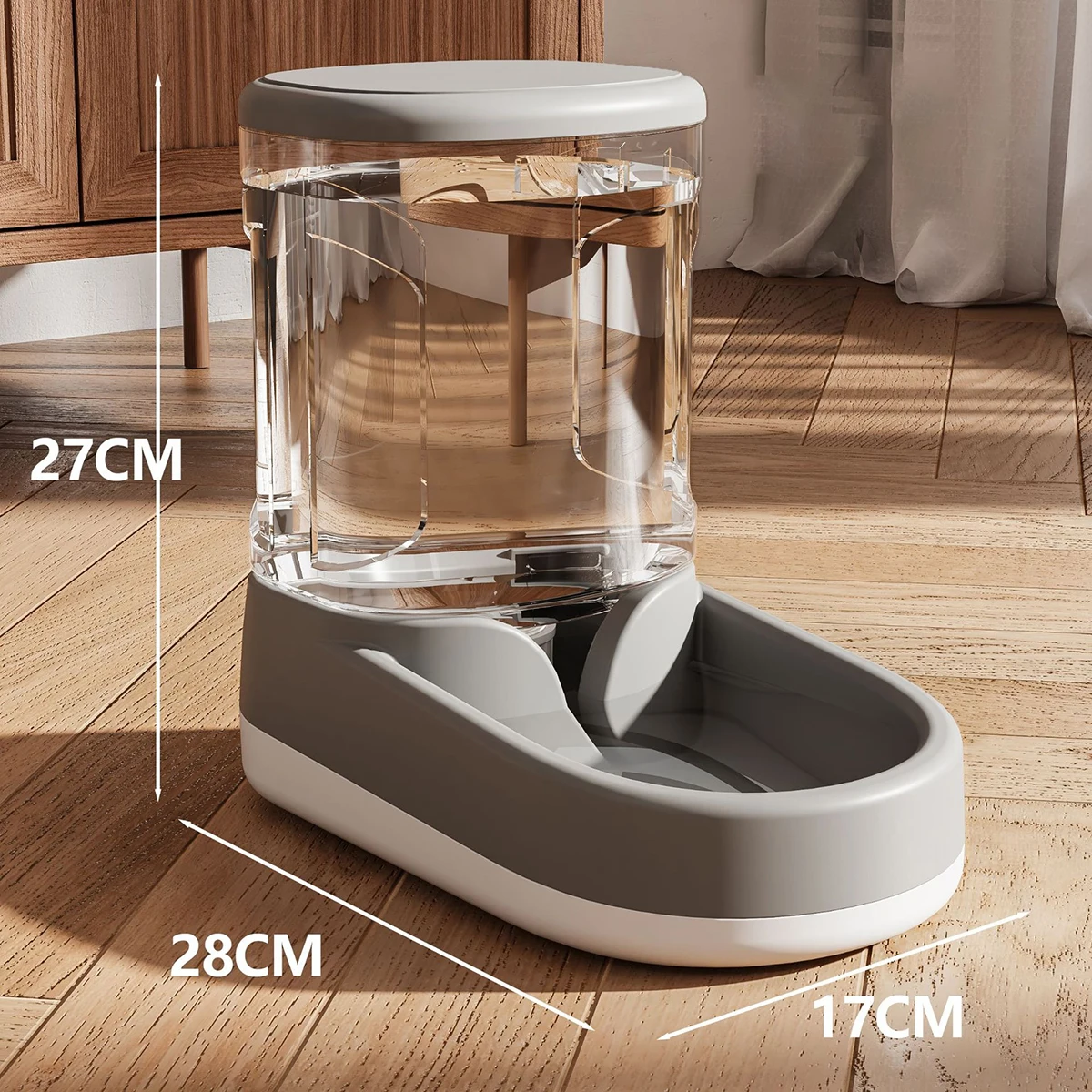 Dog Water Dispenser Cat Automatic Feeder Dog Feeding Water Cat Drinking Flowing Water, Not Plugged in Water Kettle Pet Supplies