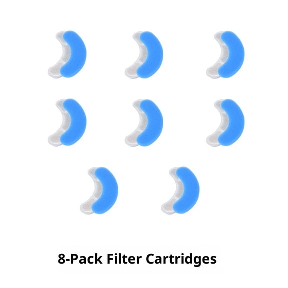 Dog Water Filter Replacement, Dog Water Bowl Filter with Multiple Pet Fountain Pet Water Fountain Filter Replacement Water Filter for Clear Fountain (8 Pack )